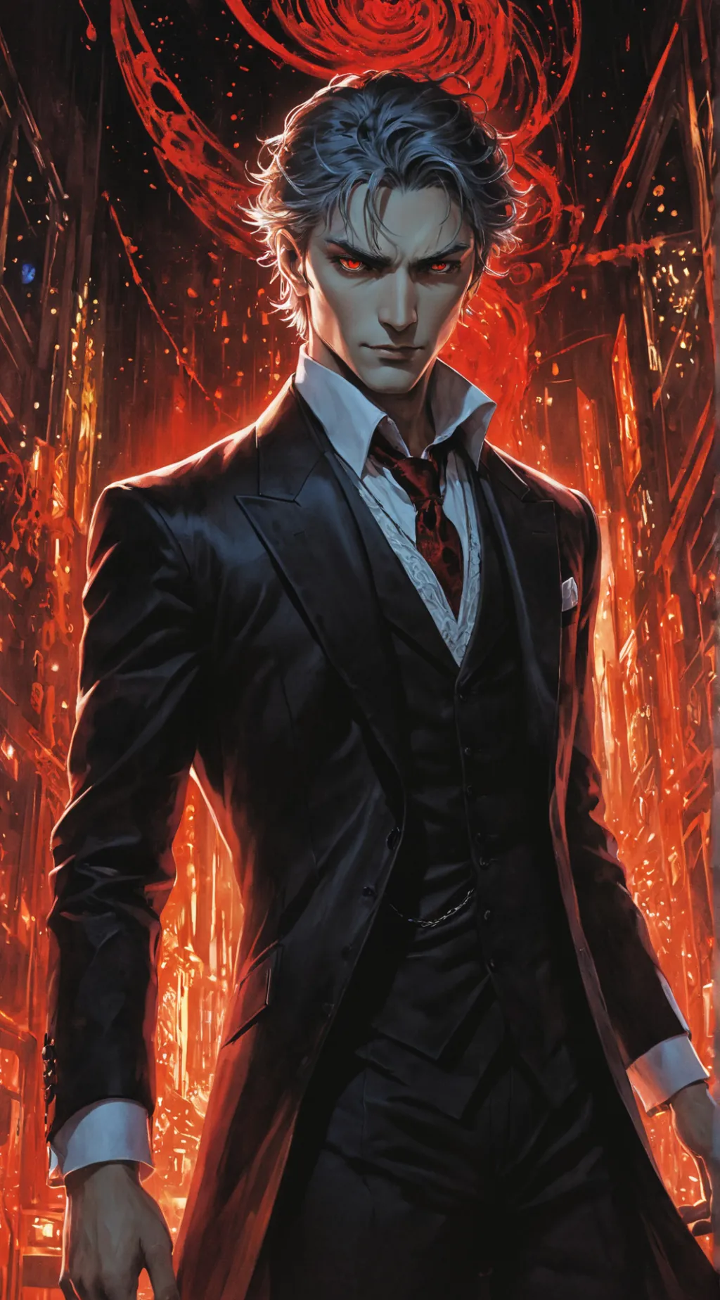 ai character: Lucien background