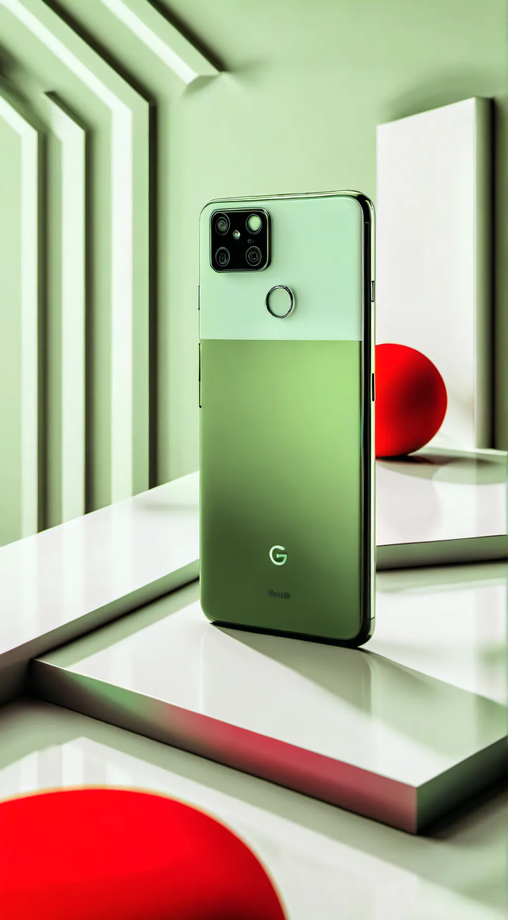 ai character: Google Pixel 9 background