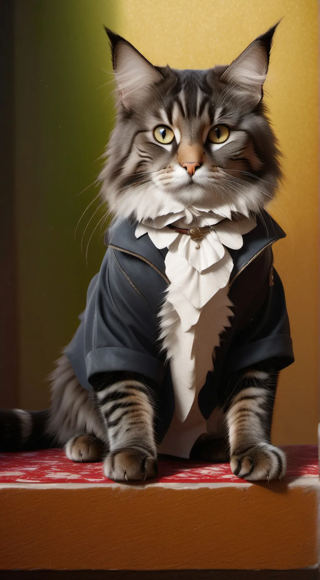 ai character: GATO ASESINO background