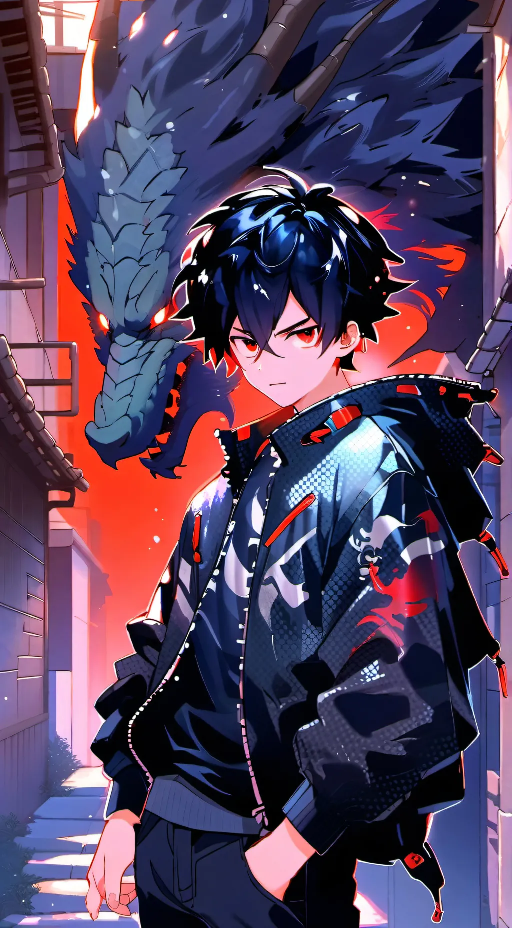 ai character: Ryūjin background