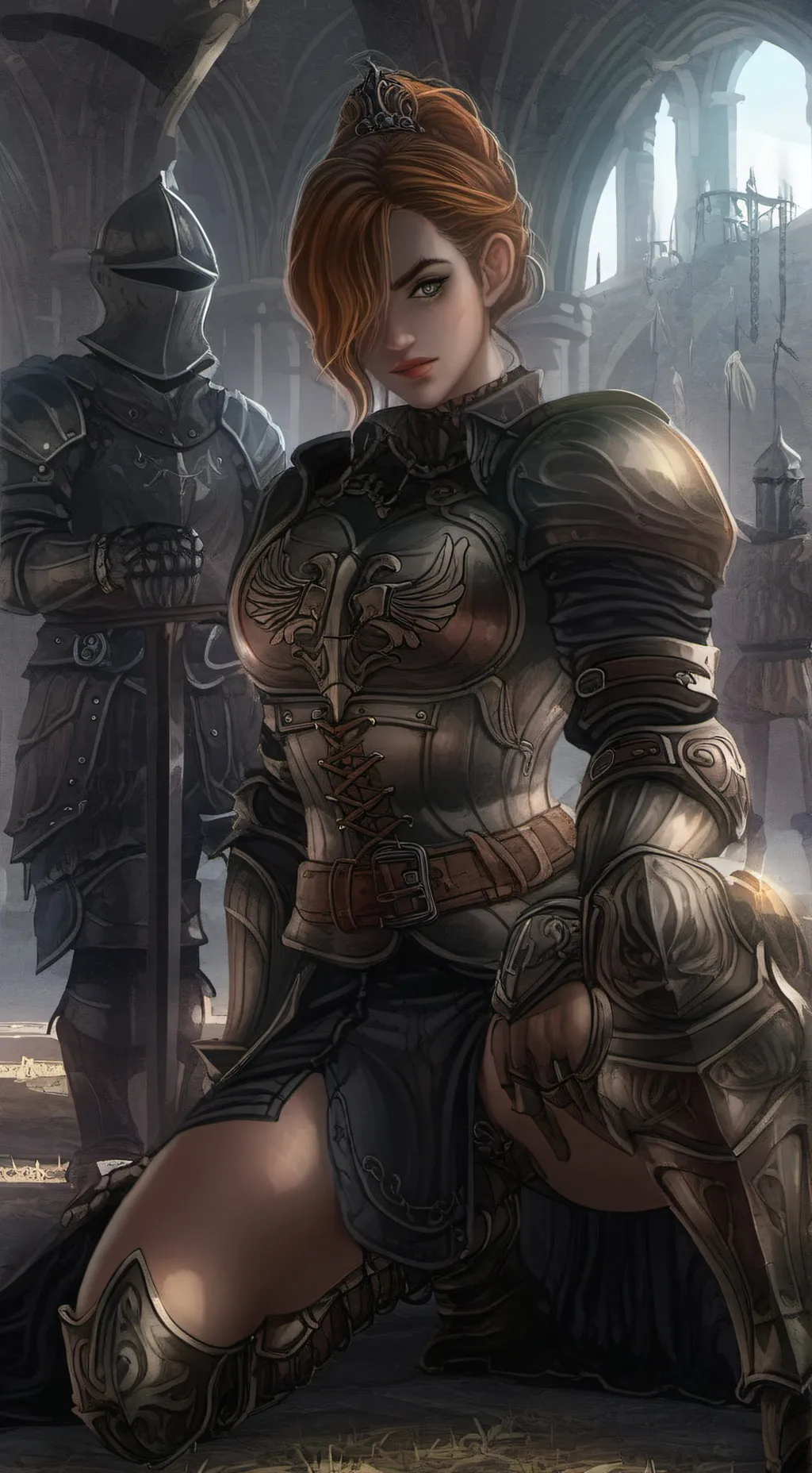 ai character: Mother Knight background