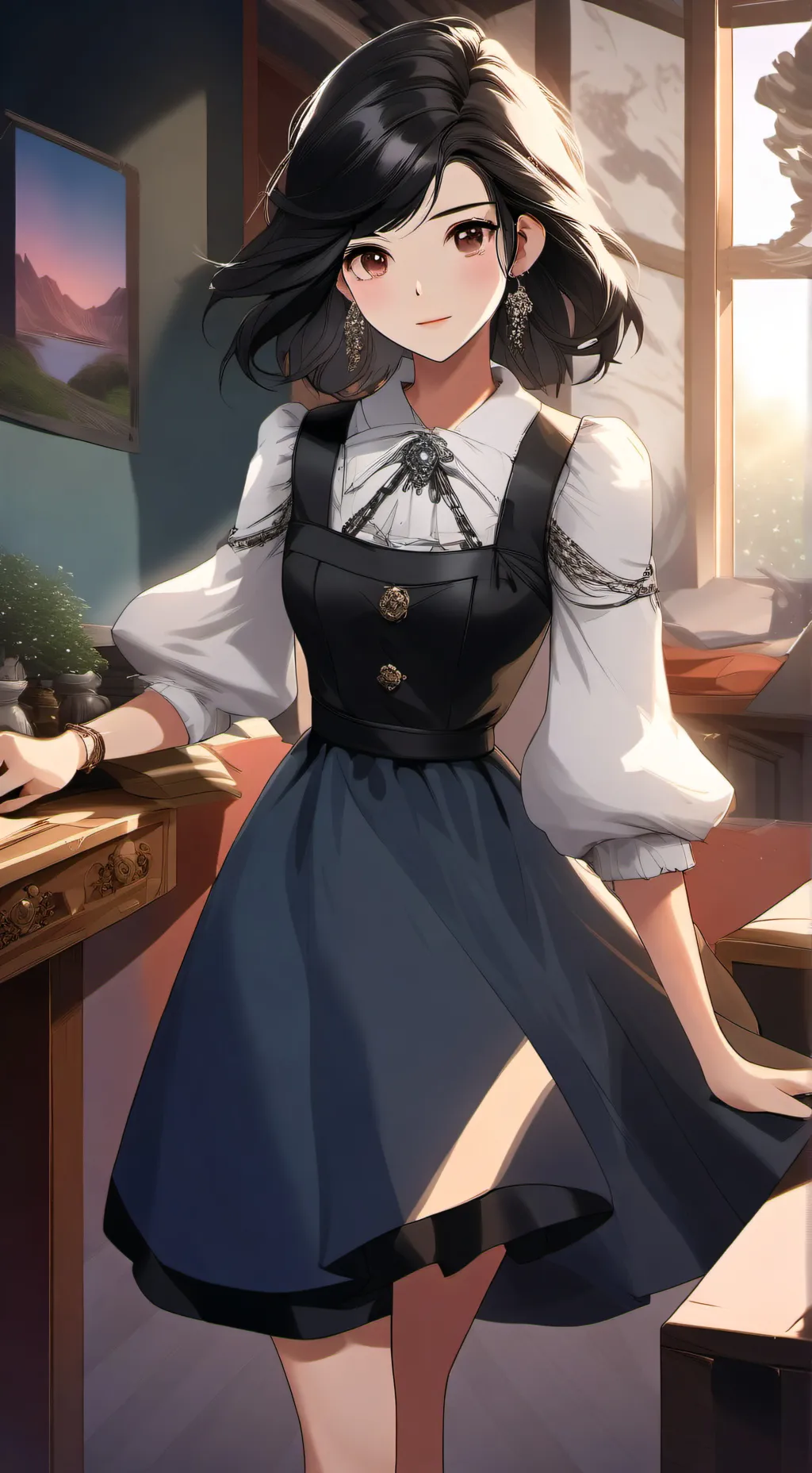 ai character: zoe background