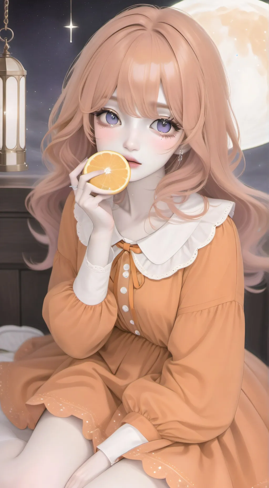 ai character: 🧡🔥SEVANA 🔥🧡 background