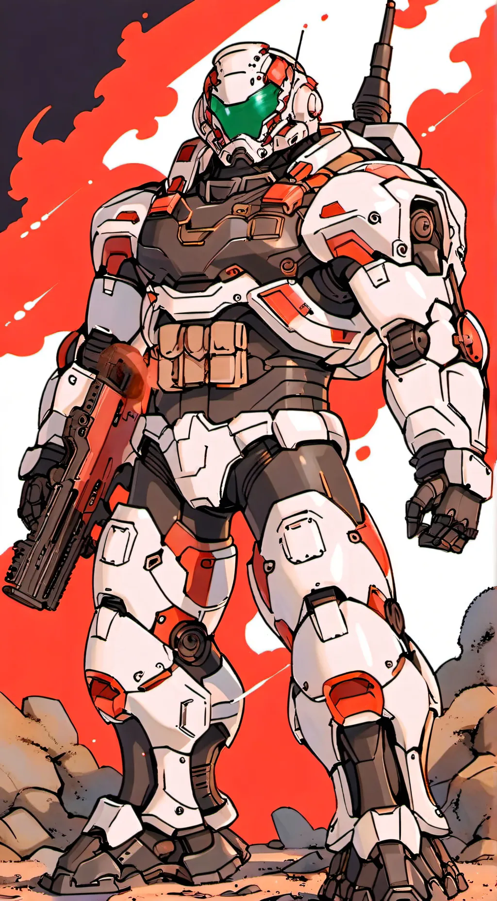 ai character: Furry Destroyer V1 background
