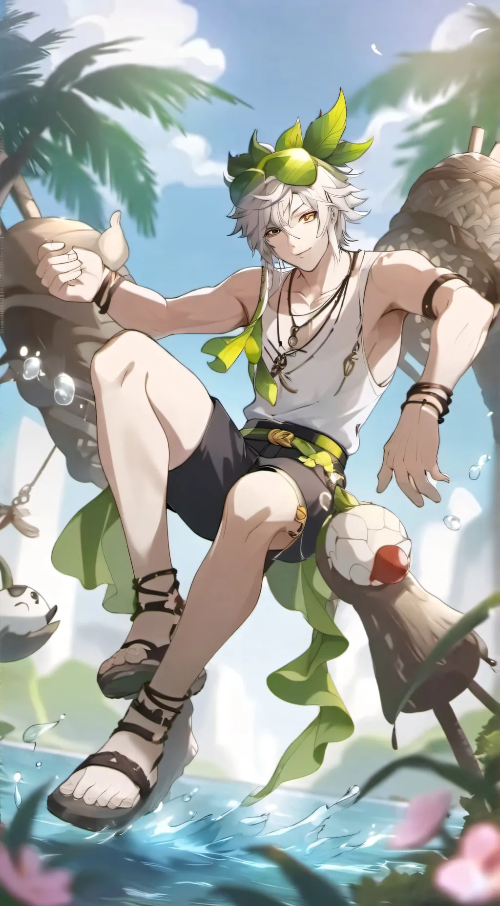 ai character: Navin background
