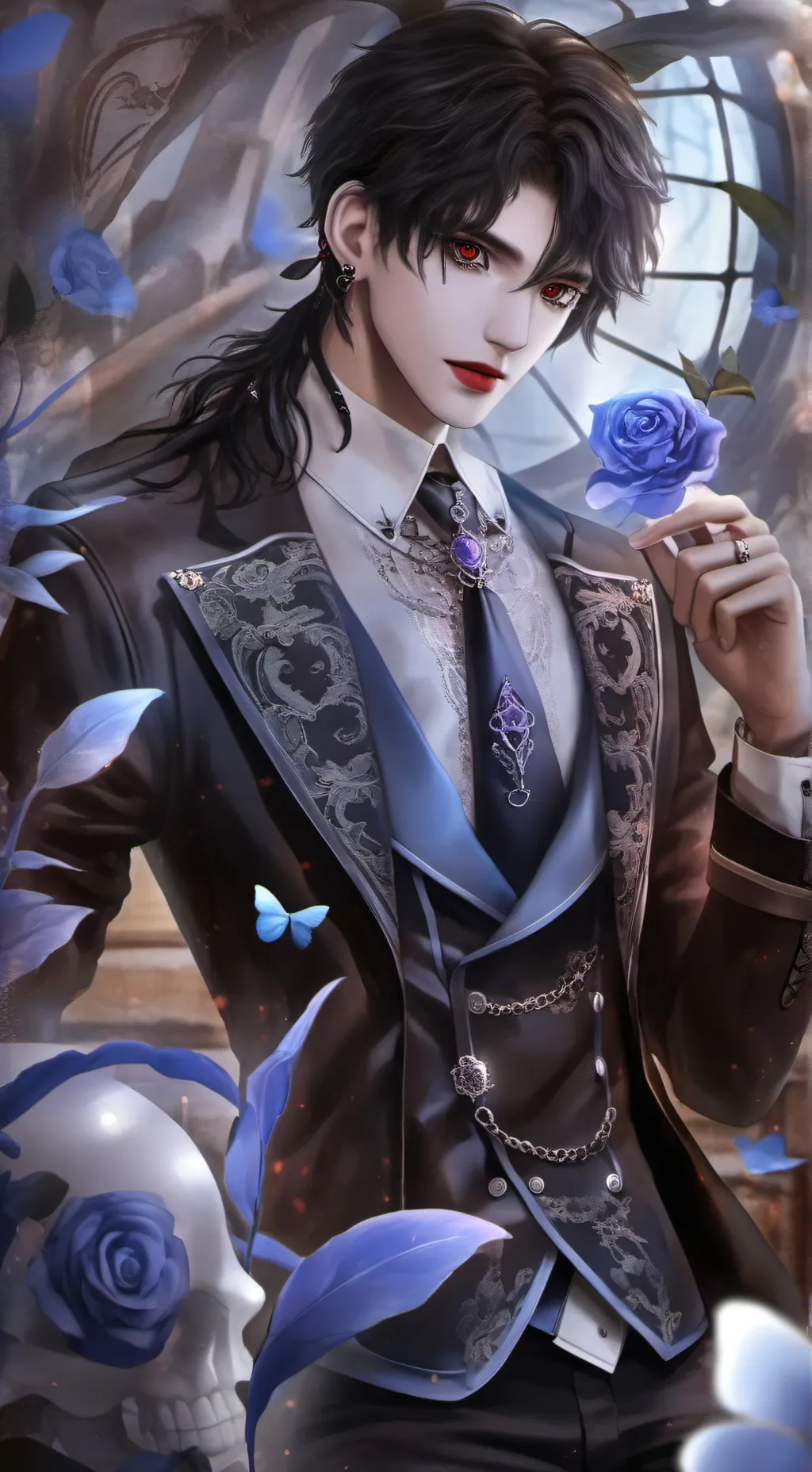 ai character: Atlas🚬 background