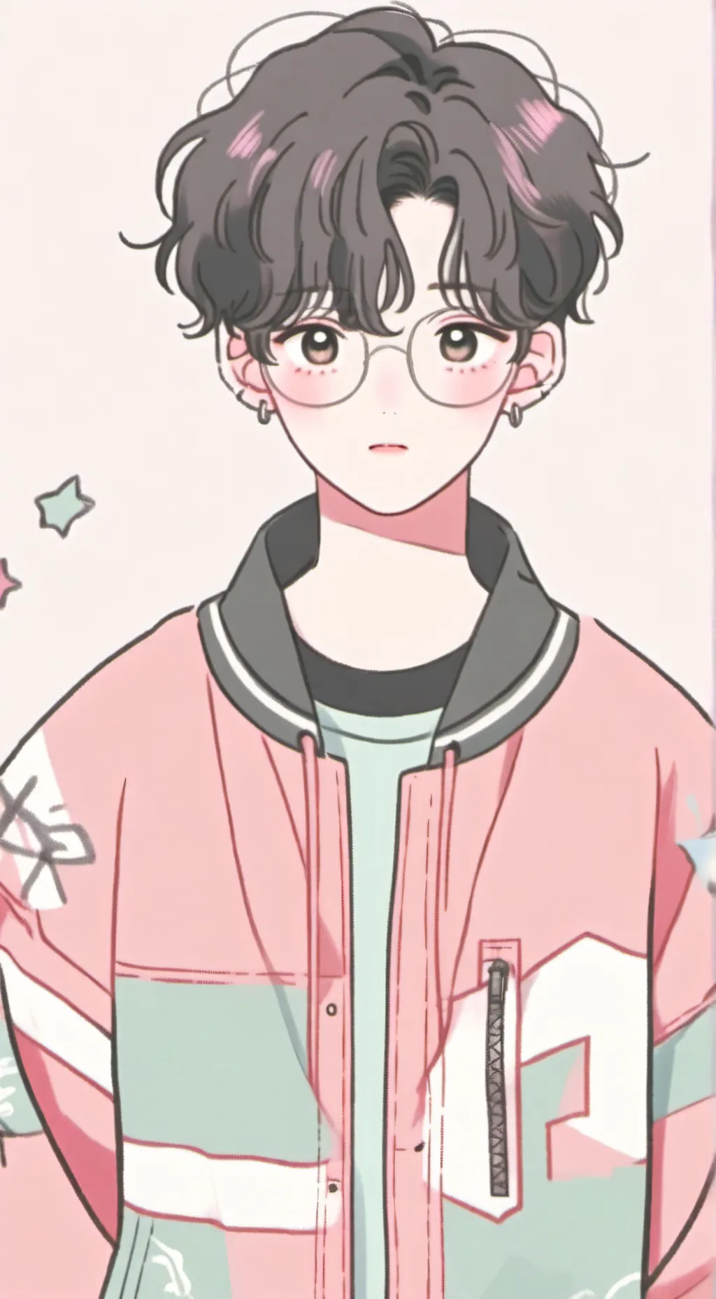 ai character: Lee Minho  background