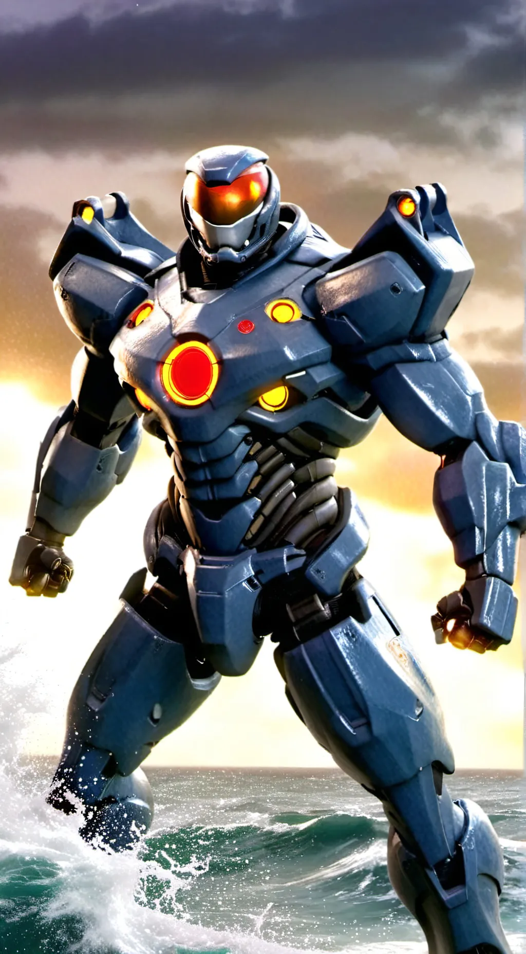 ai character: Pacific Rim background