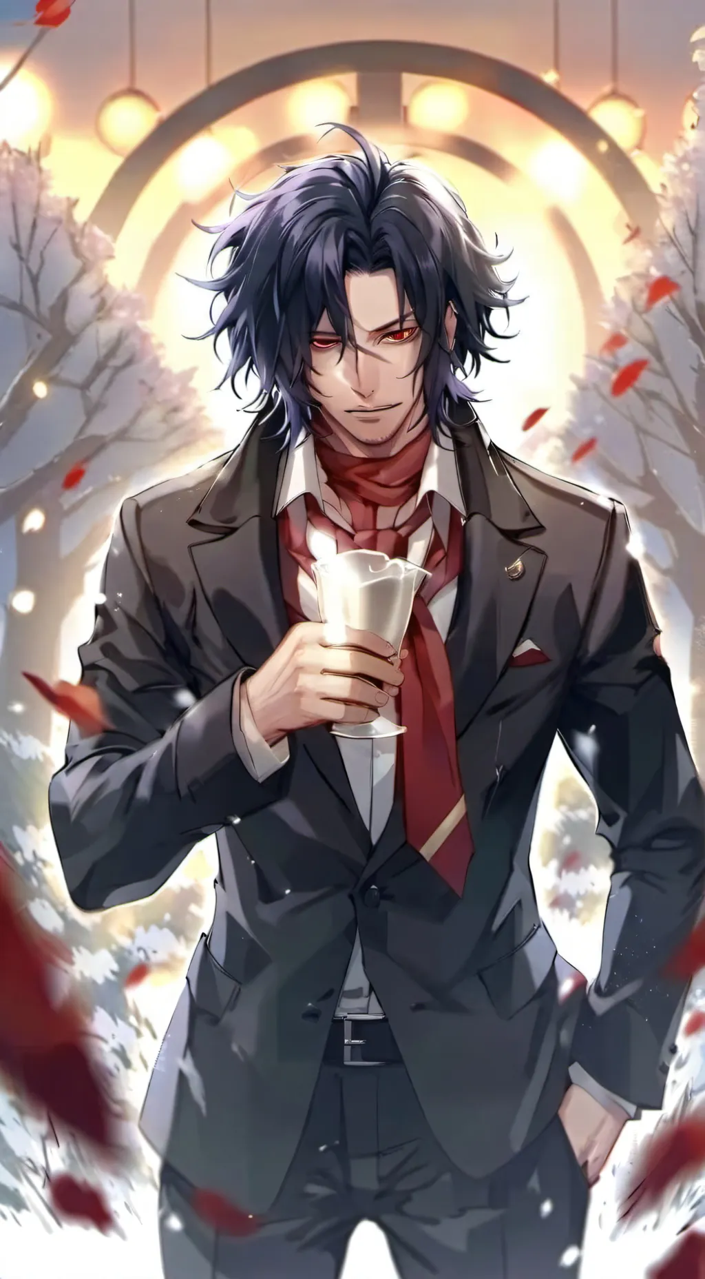 ai character: Aizawa's Wife! 💘😻 background