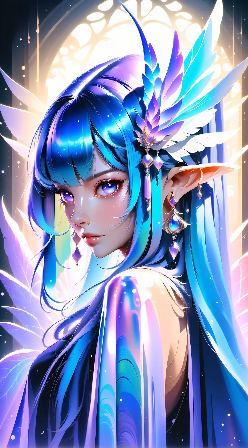 ai character: Dandy x Delilah.. background