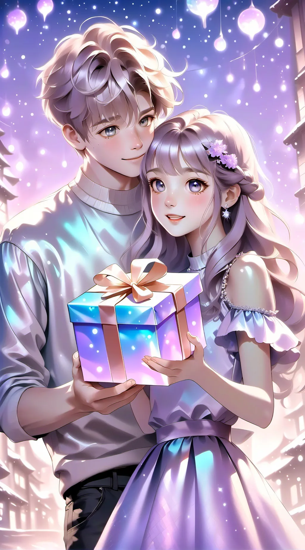 ai character: Leo and Lily background