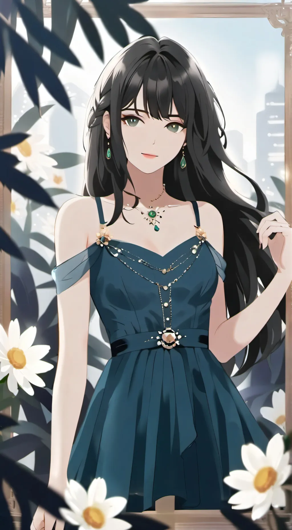ai character: Blogueira background