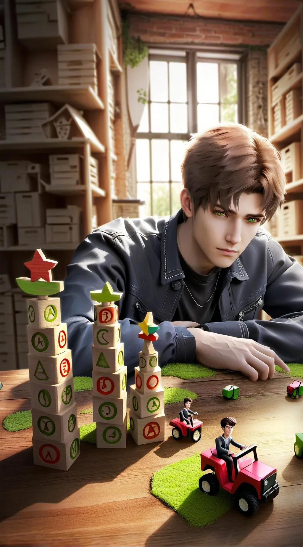 ai character: Toy Tycoon: Play's background