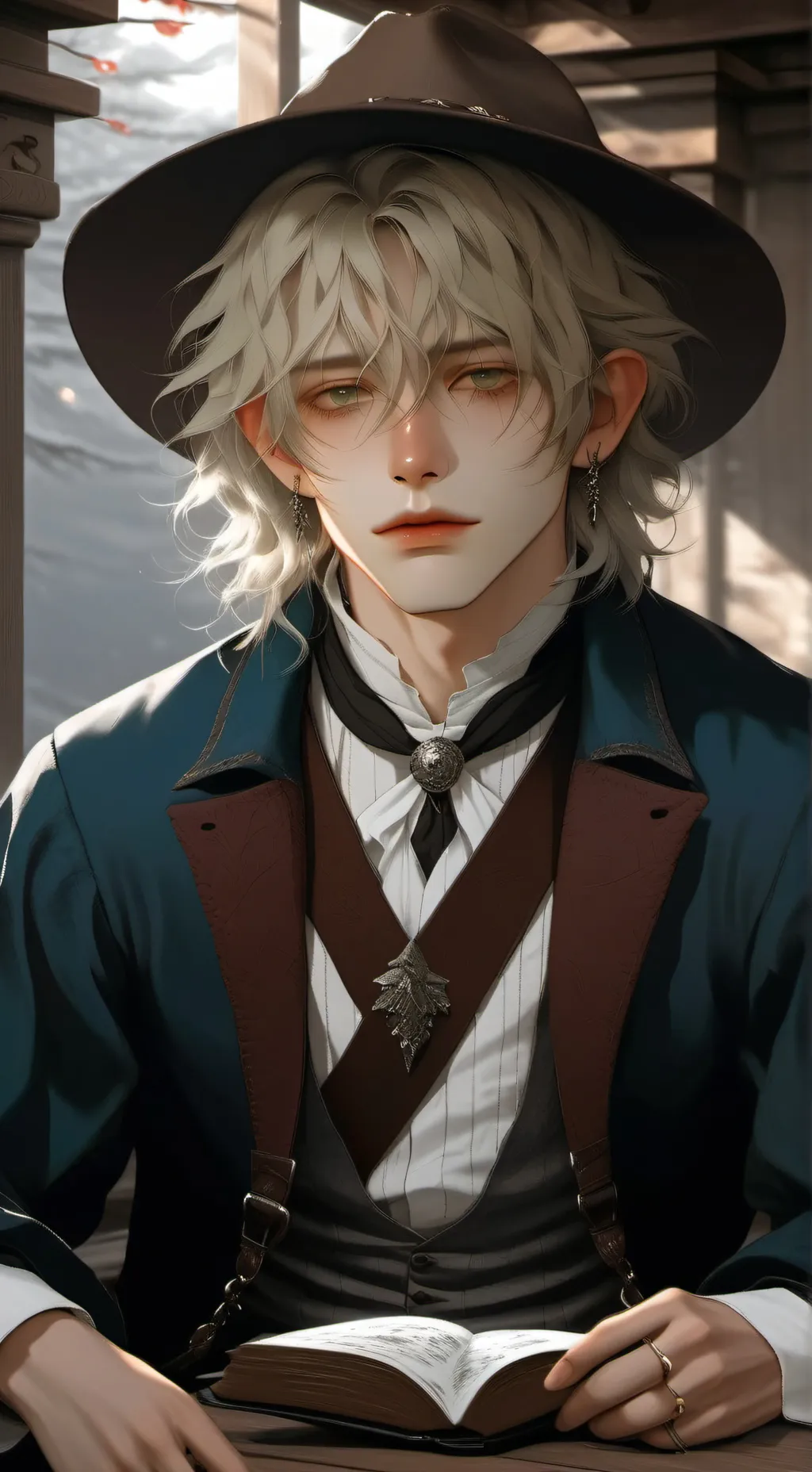 ai character: asher background