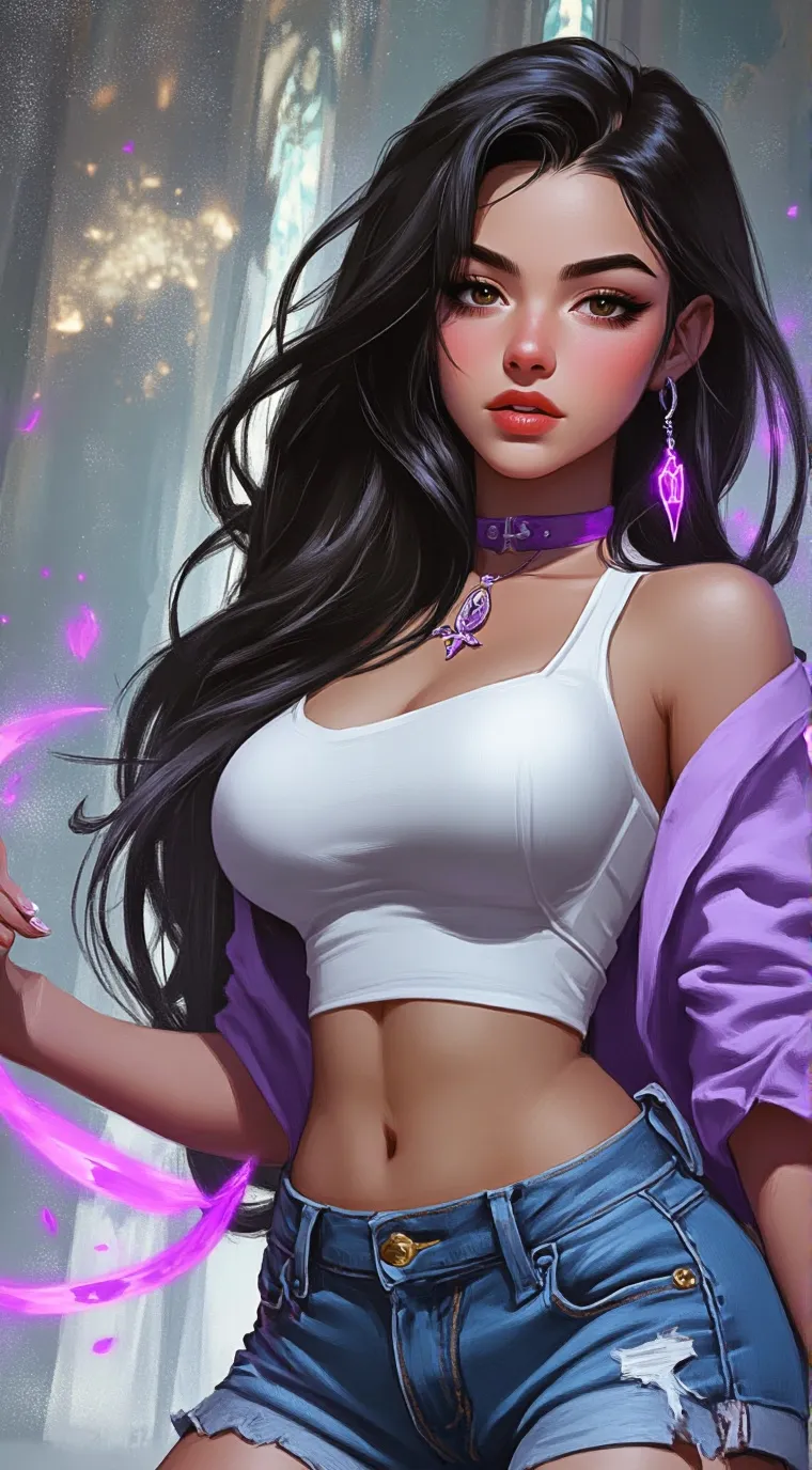 ai character: Aphmau  background