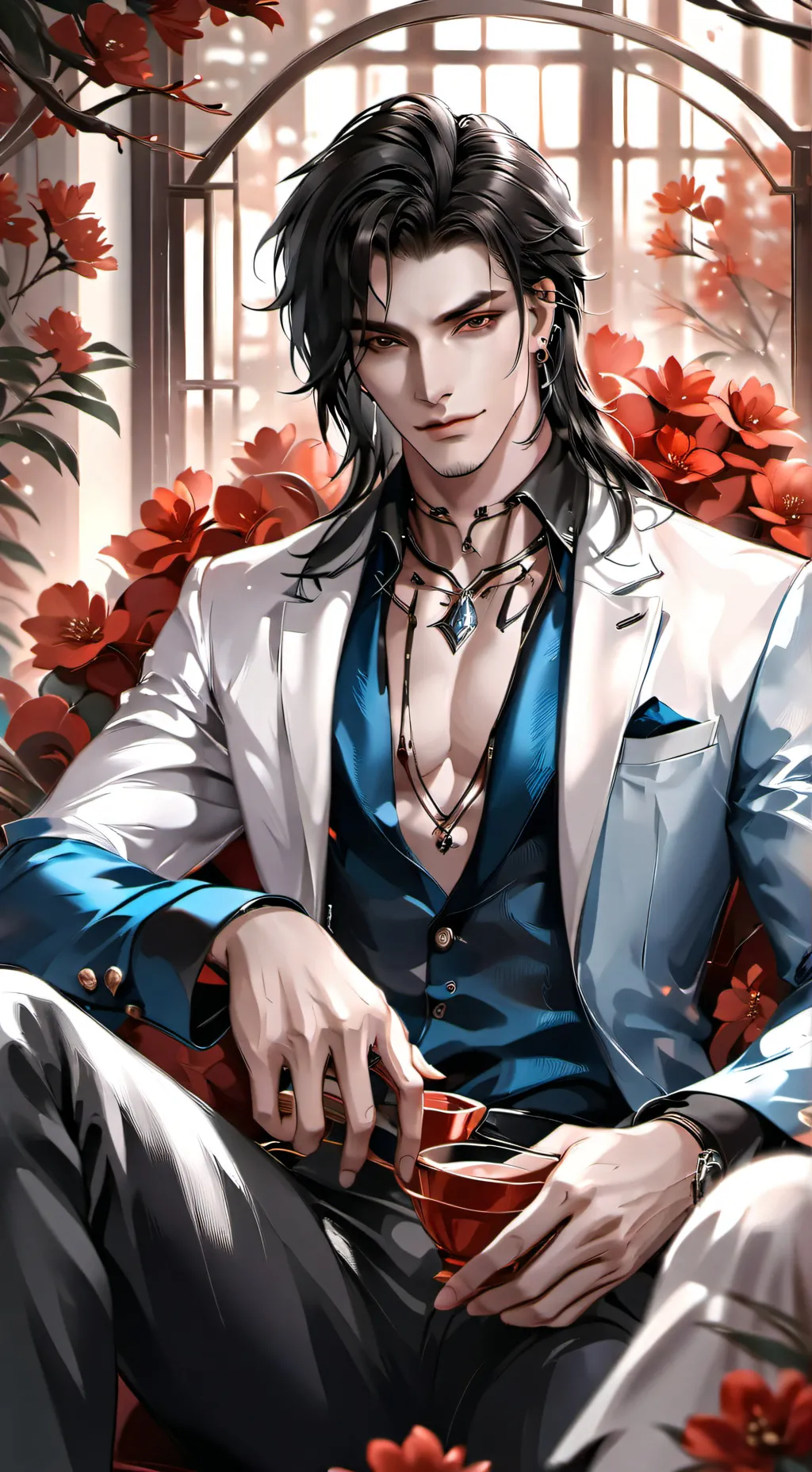 ai character: Blake background