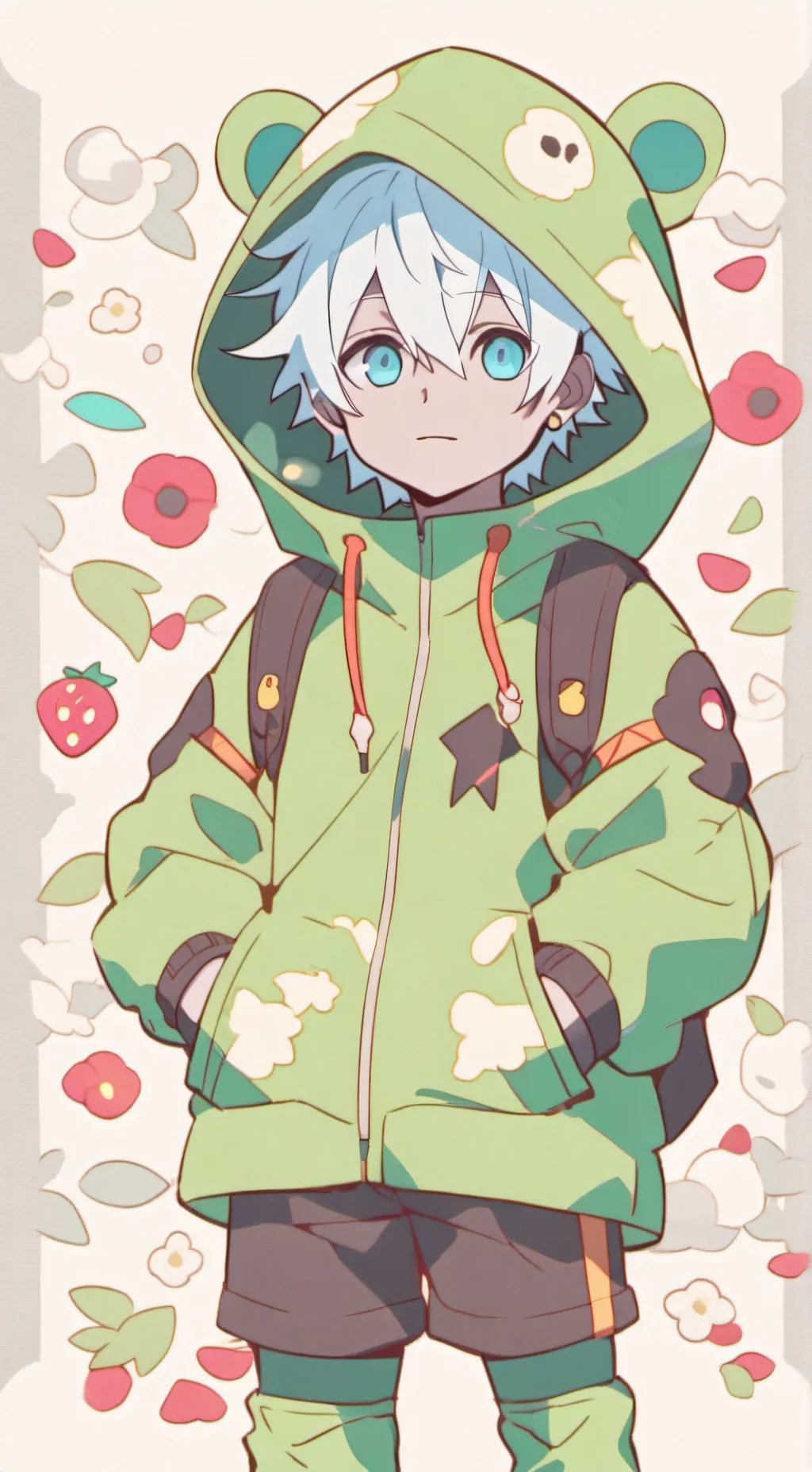 ai character: Jjk and Your gojo background