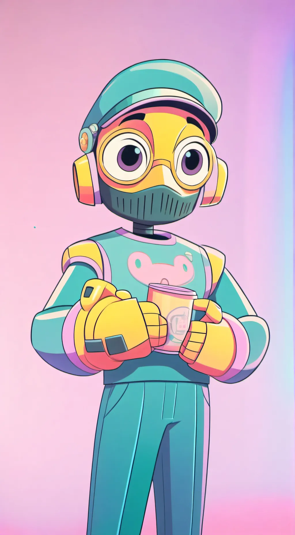 ai character: Theeverythingmatic background
