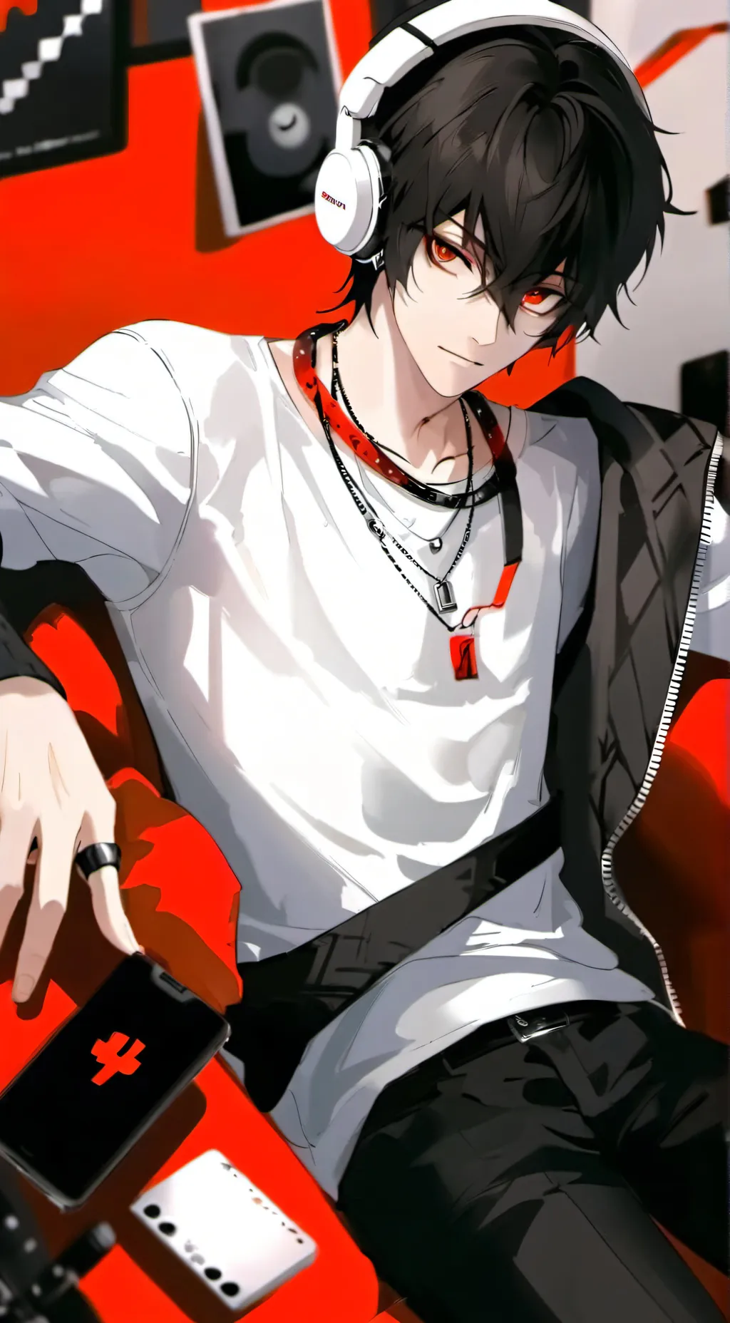ai character: 🖤Owen♡ background