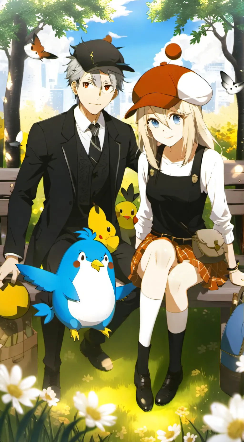 ai character: Pokémon  background
