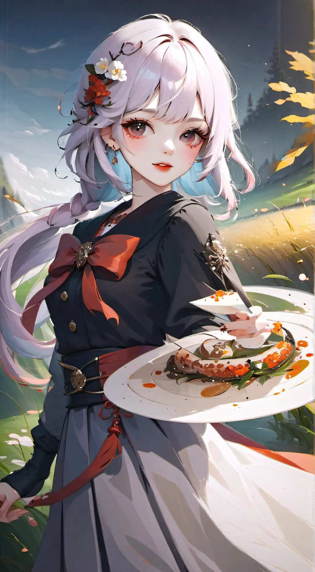 ai character: Oliva background