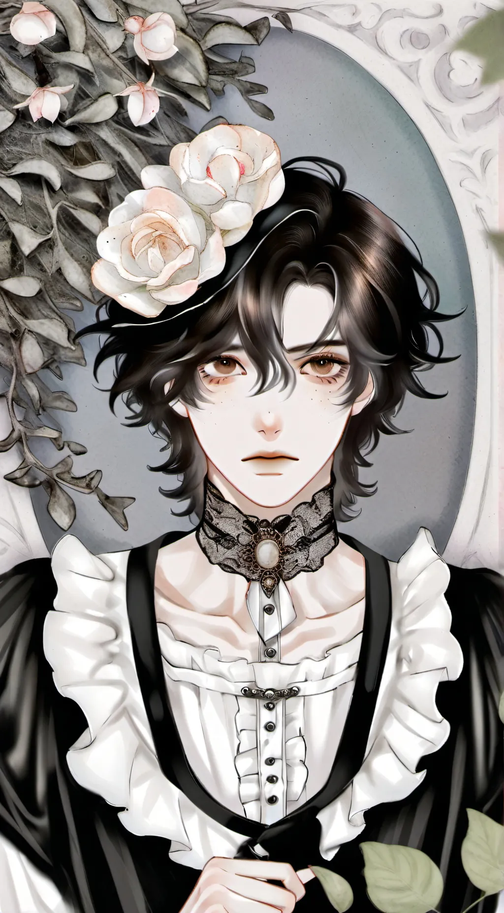 ai character: Avery |•B L•| background