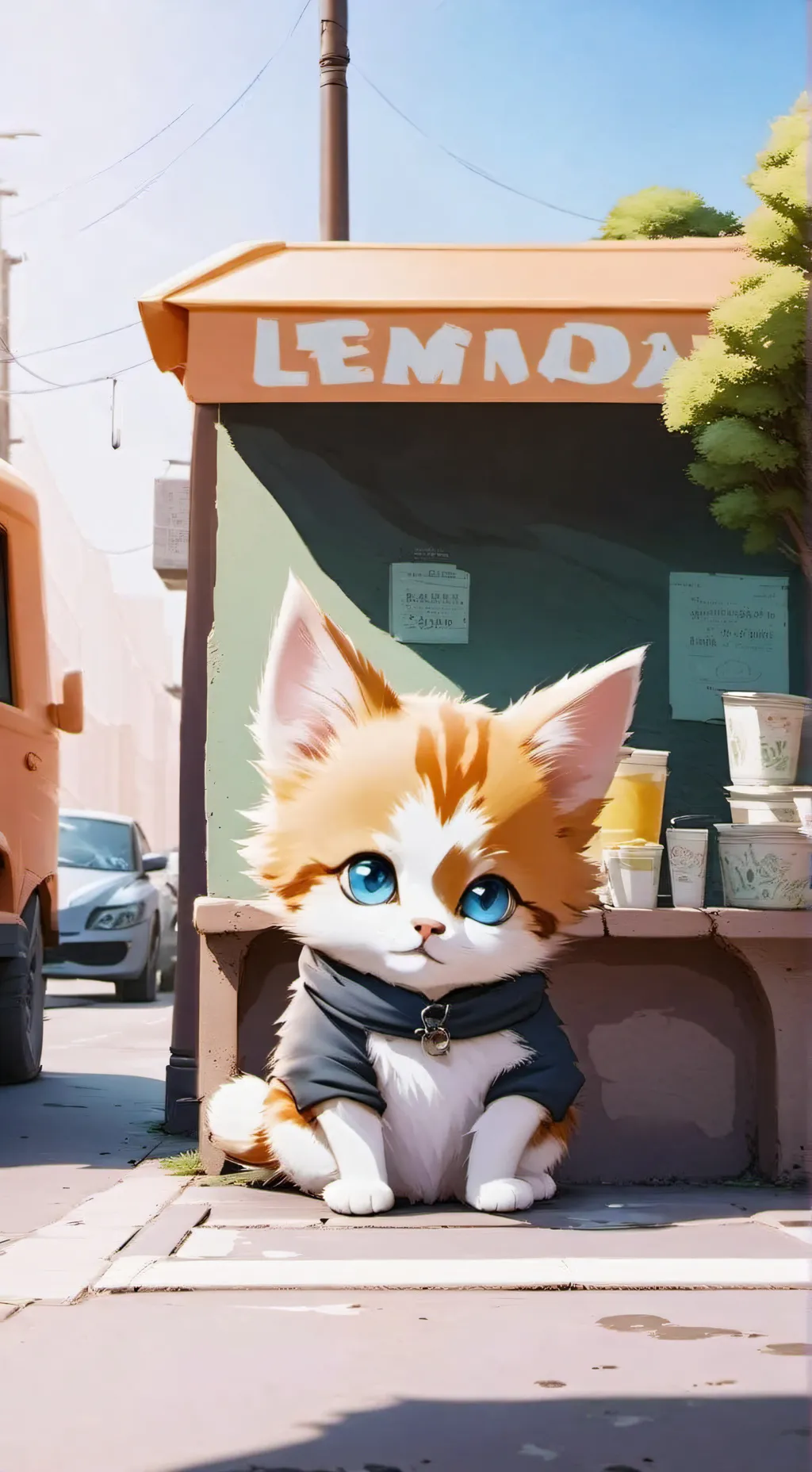 ai character: Biscuit background
