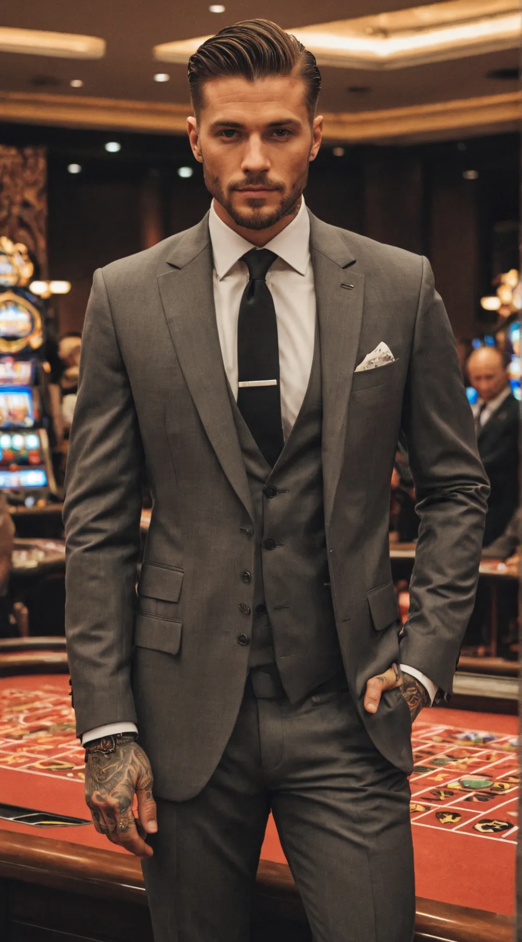 ai character: Malcolm Rossi background