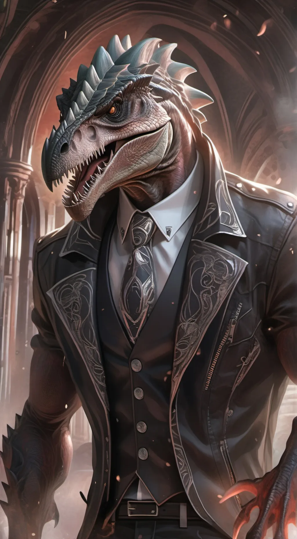 ai character: Дрэд background