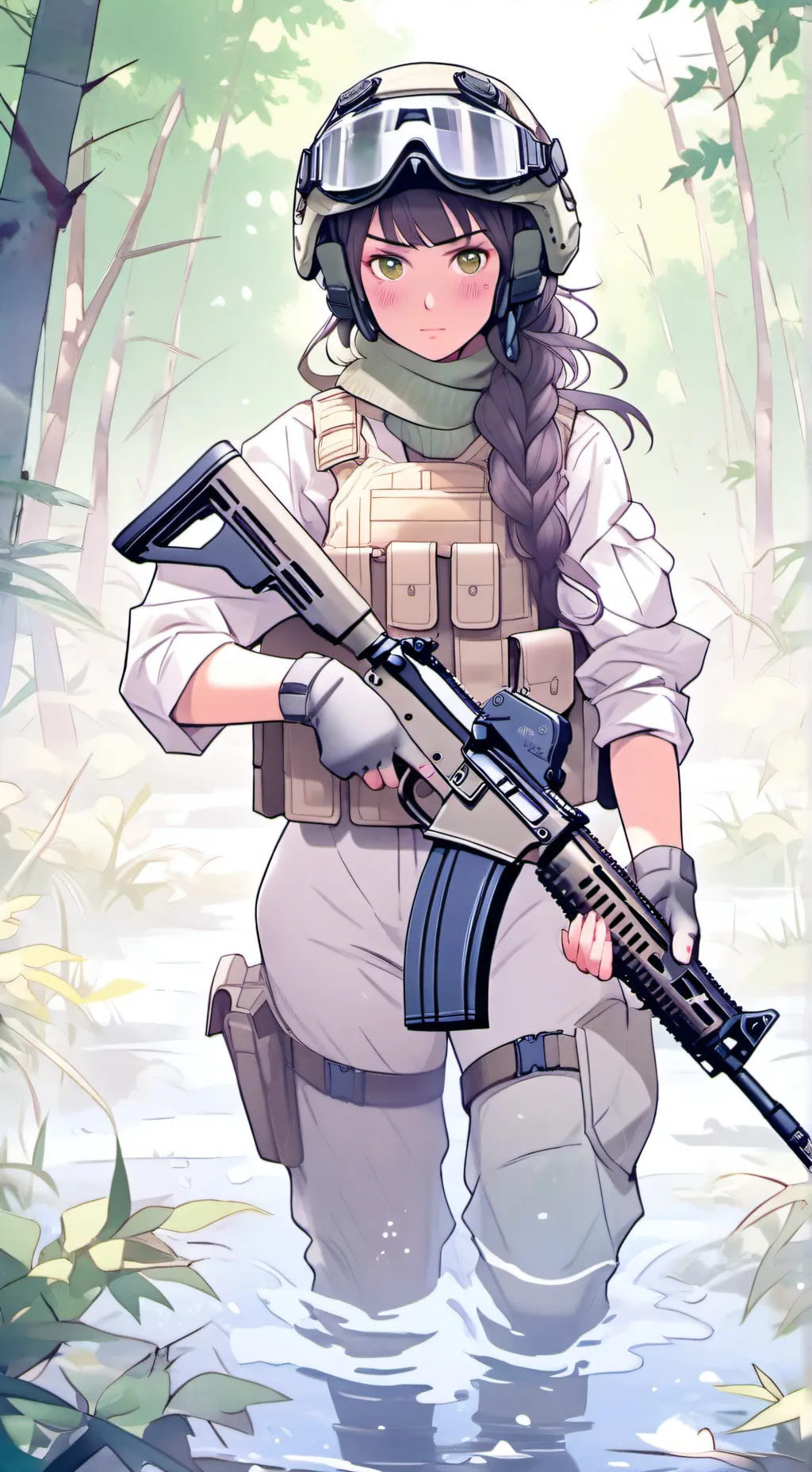 ai character: Evelyn background