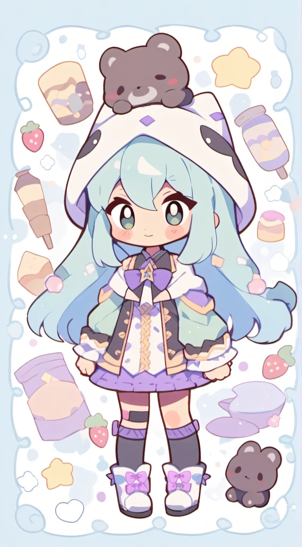 ai character: gia background