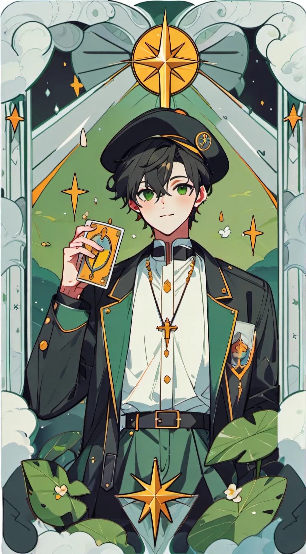 ai character: owen background