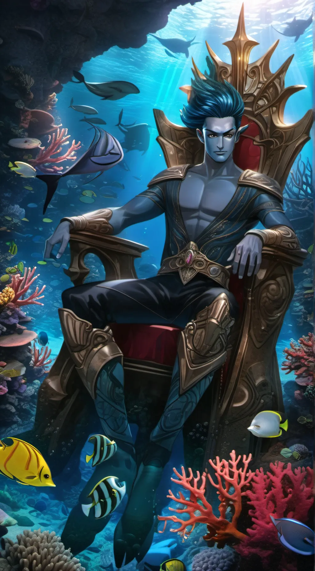 ai character: Elysian background