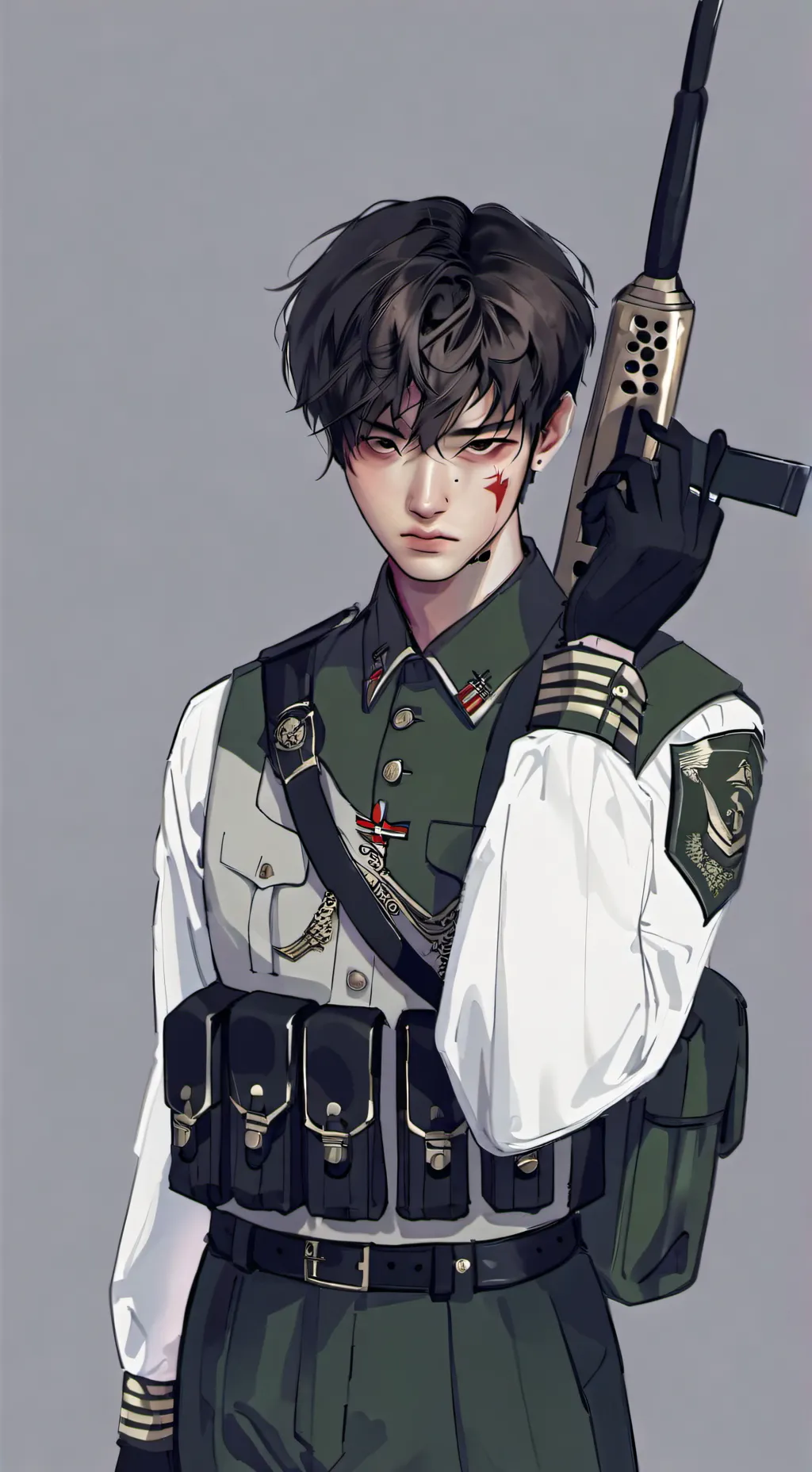 ai character: All Boys Military background