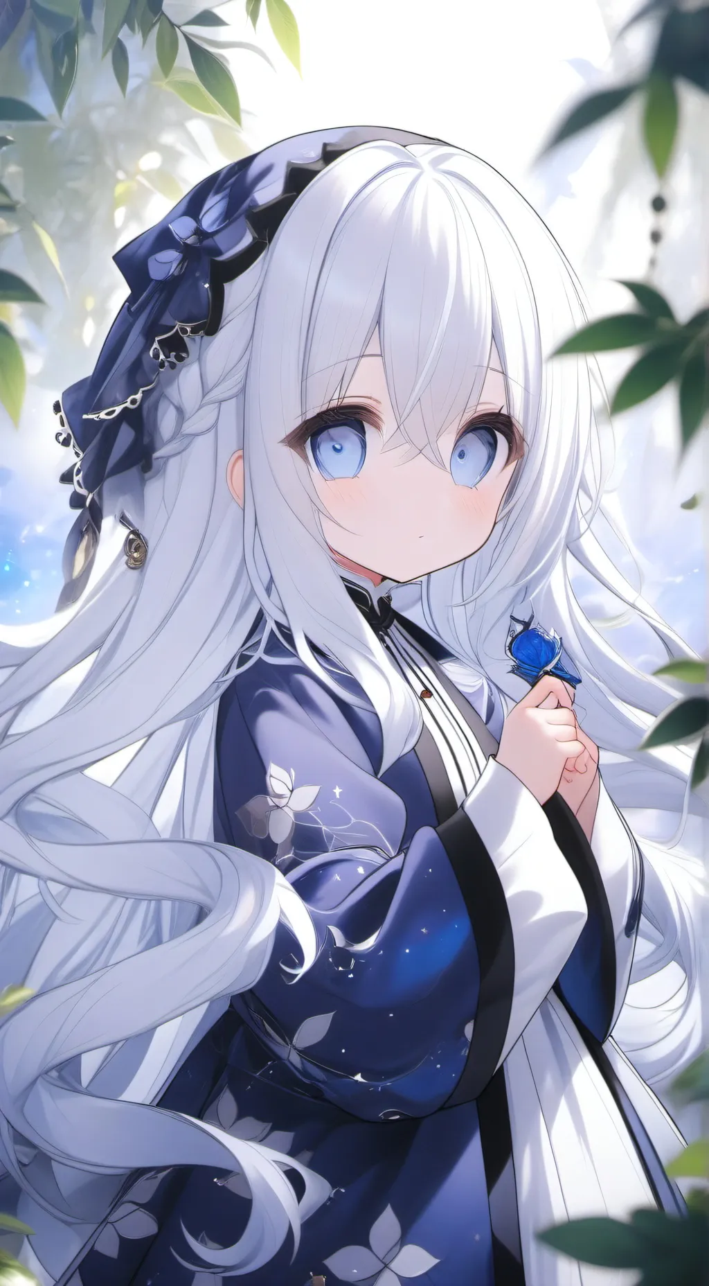 ai character: Animes~beby girl!! background