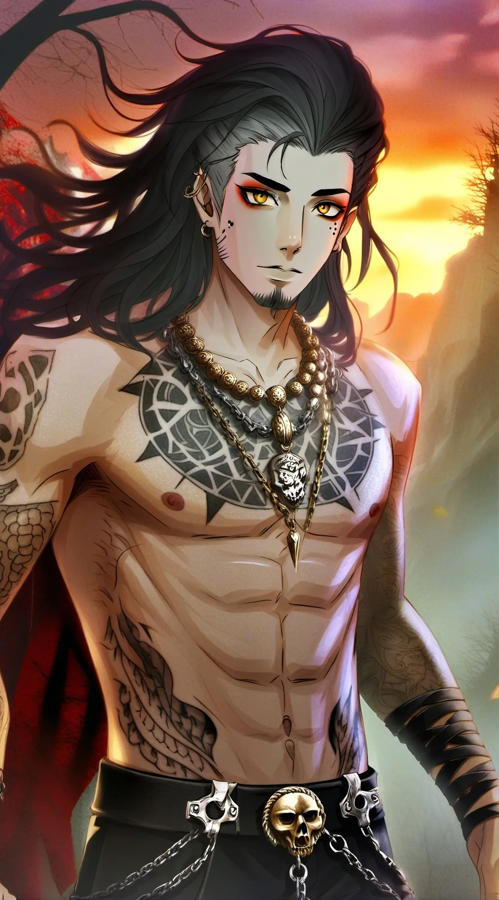 ai character: Cabadath Redstone background