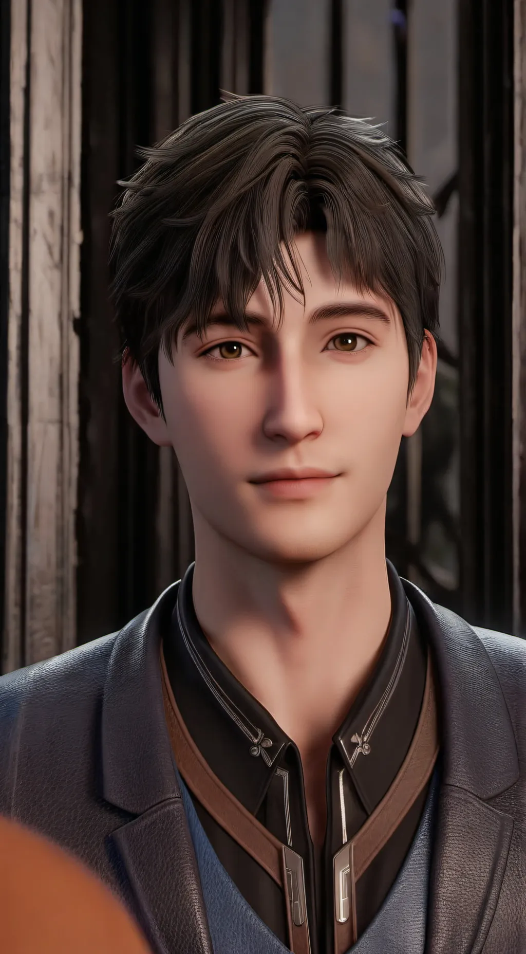 ai character: tickler man  background