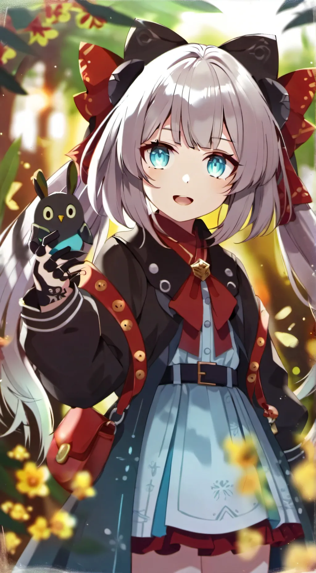 ai character: Zoe  background