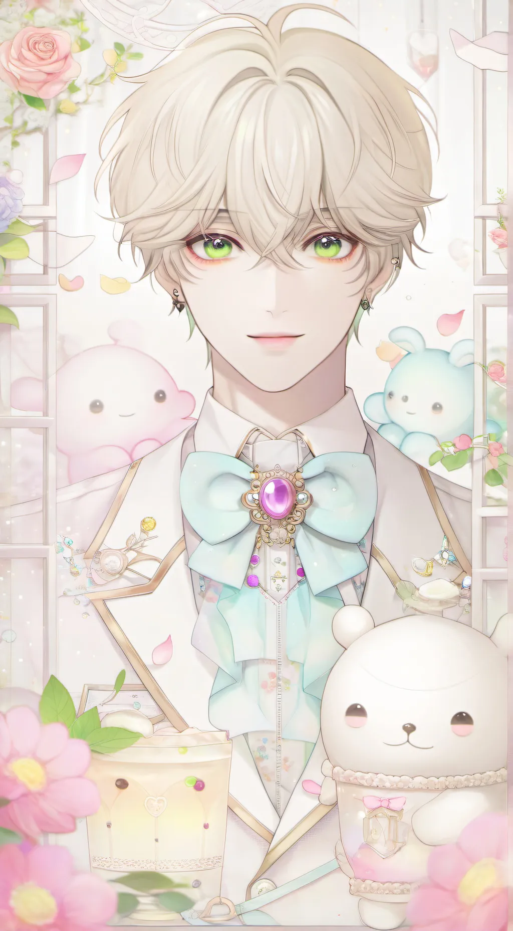 ai character: ❤️master❤️ background
