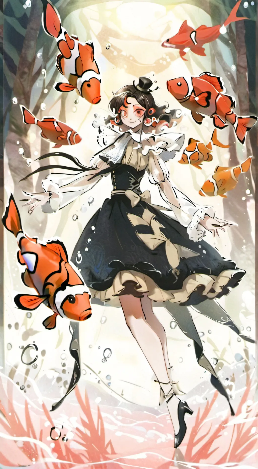 ai character: 🧡Ginger🧡 background