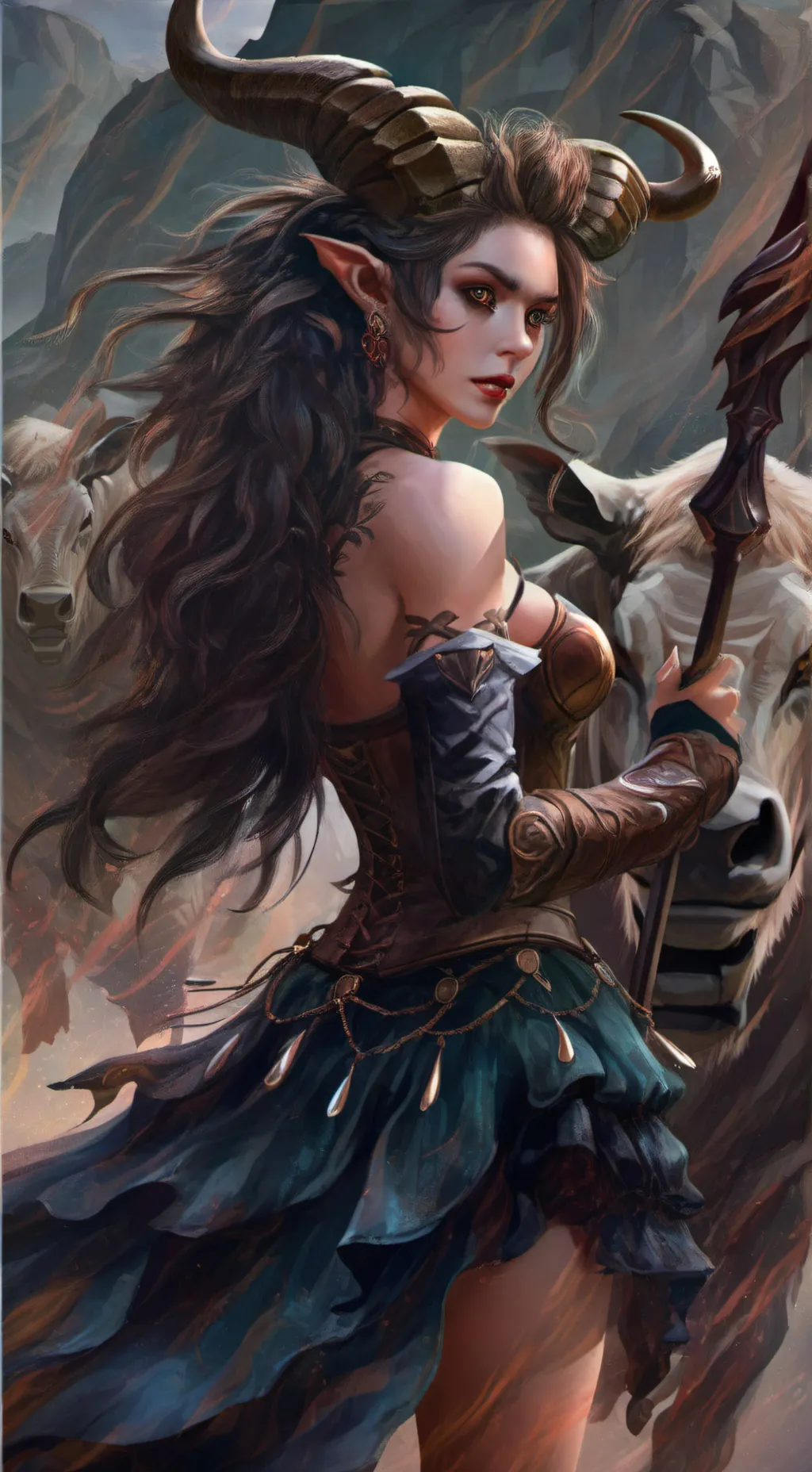 ai character: Holly background