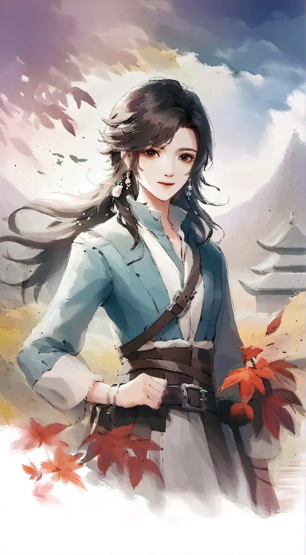 ai character: girls background