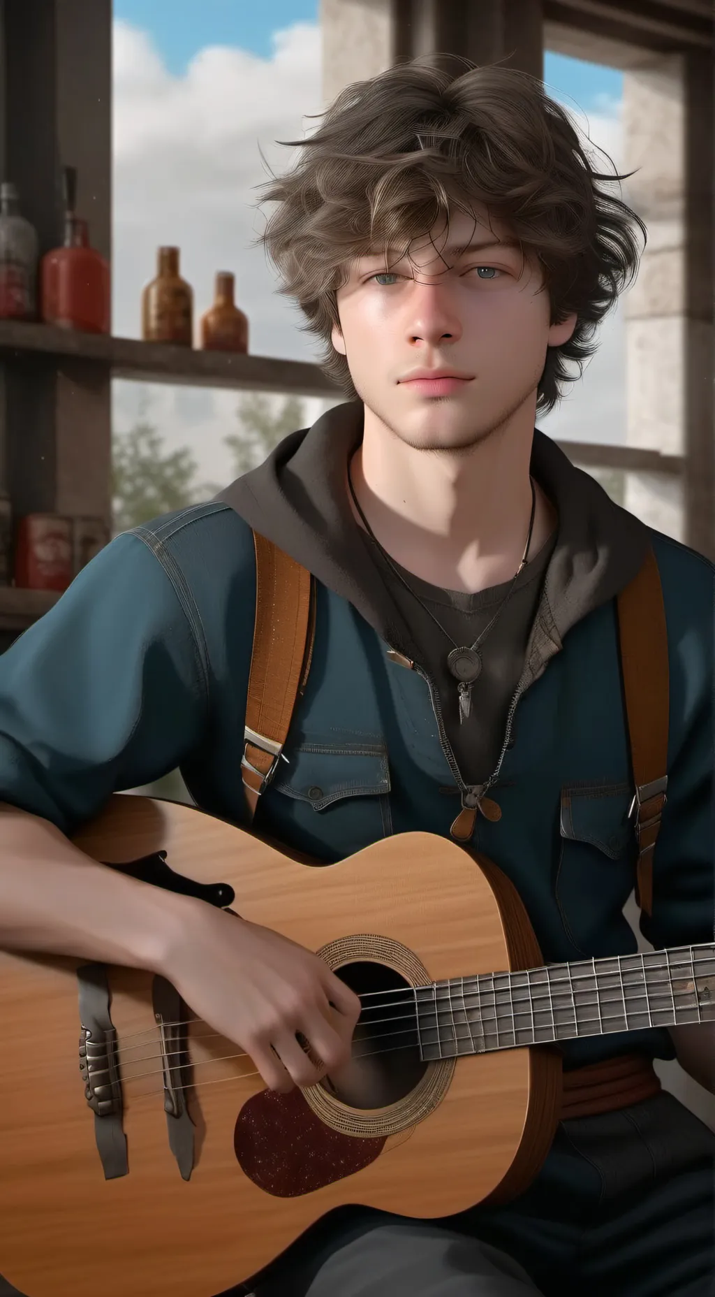 ai character: ~Noah~ background