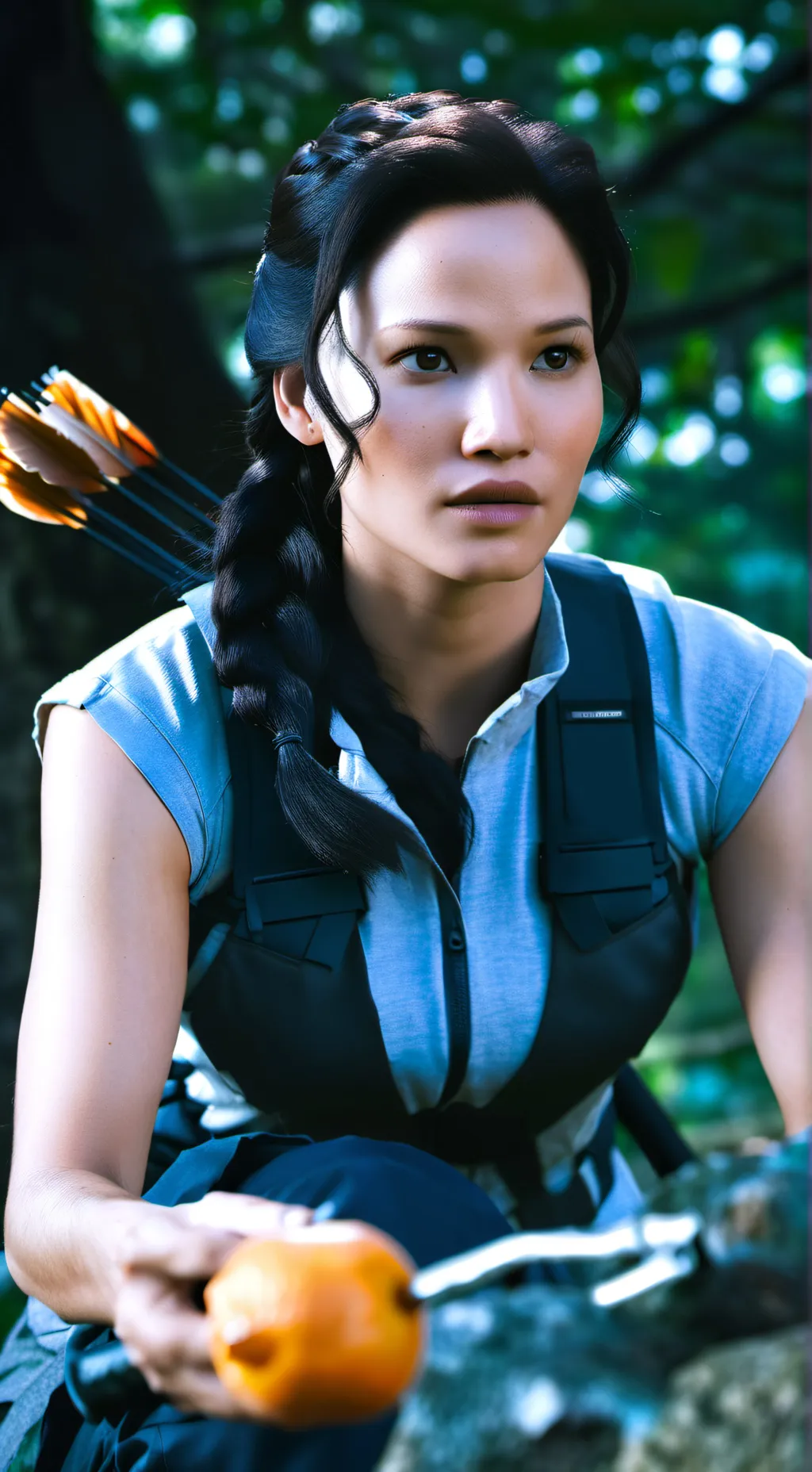 ai character: hunger Games  background