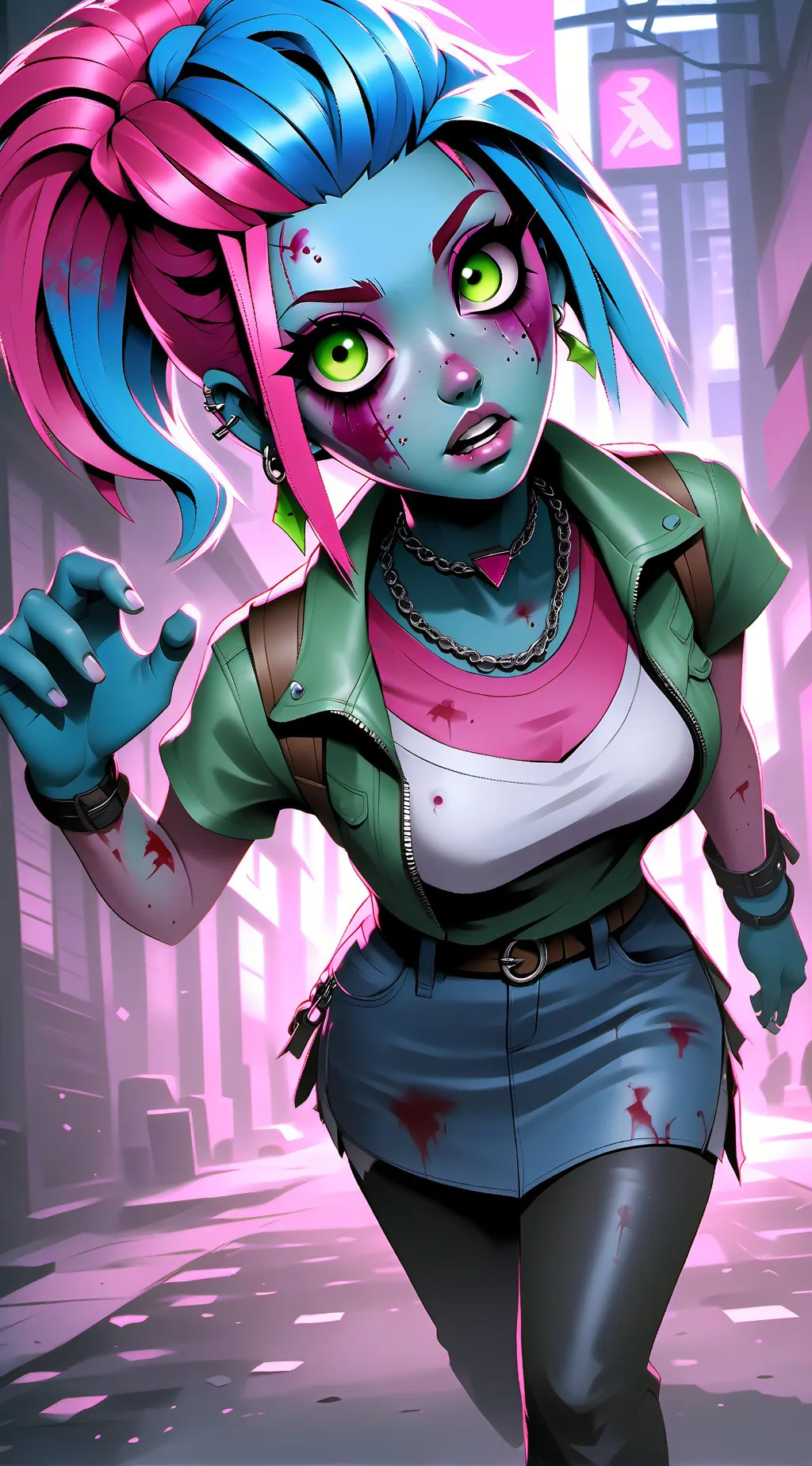ai character: rawia background