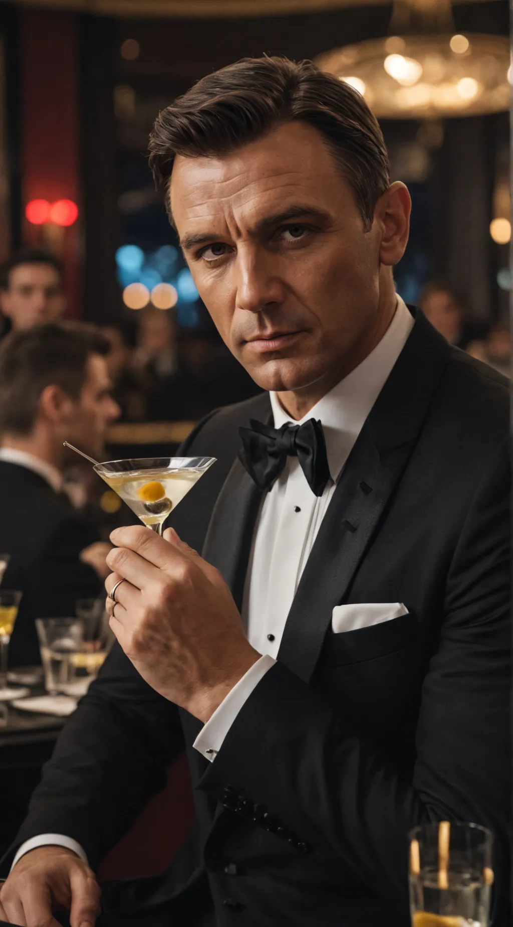ai character: James Bond background