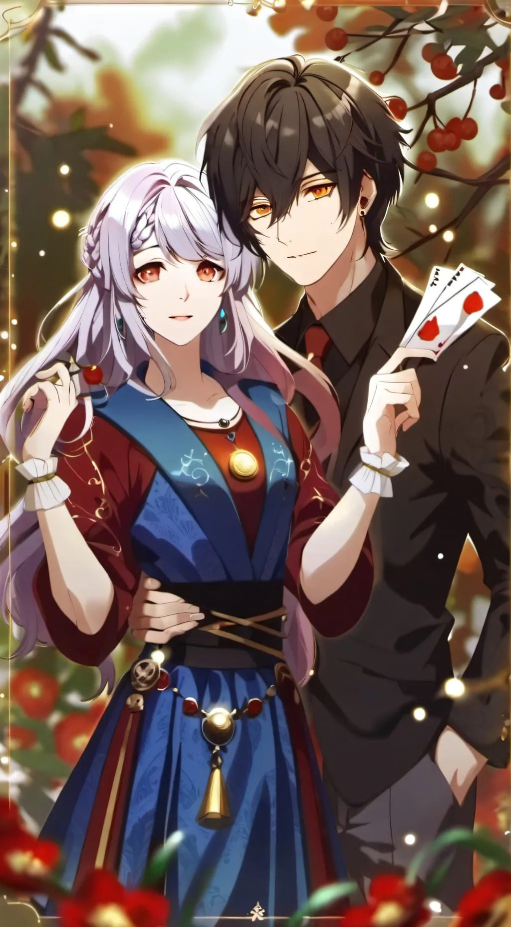 ai character: Emma and max background