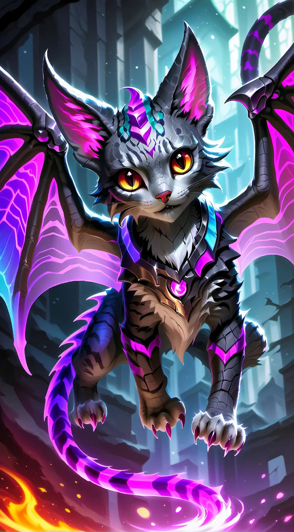 ai character: Elementstar background