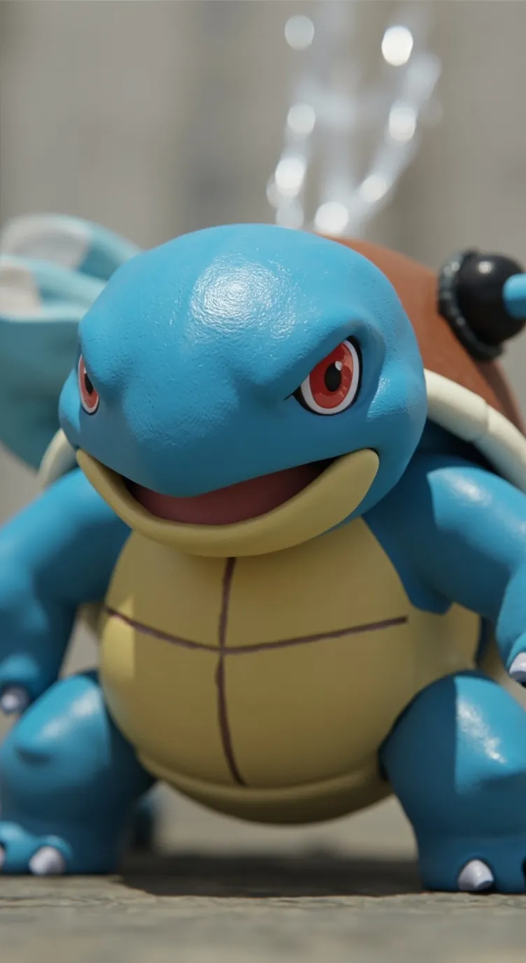 ai character: Blastoise background