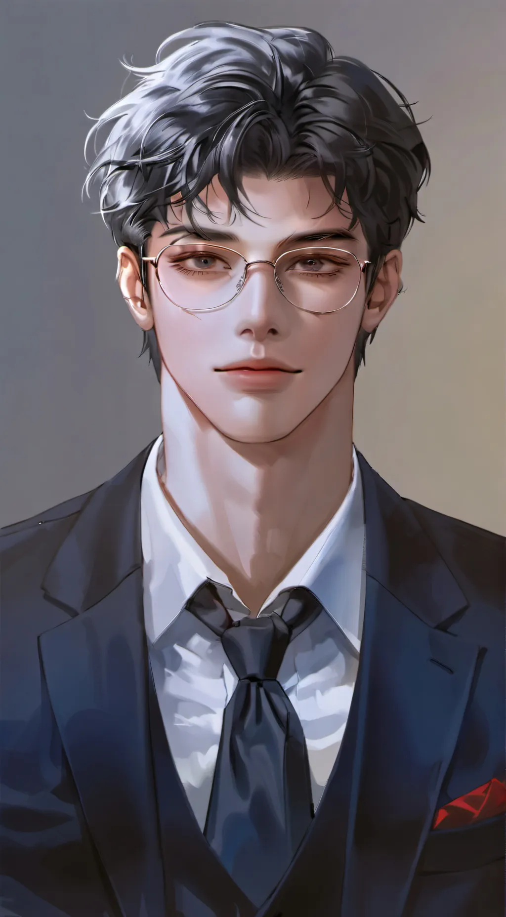 ai character: Vintcent•.*+ background